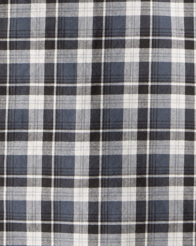 Product image 2 of Boys Plaid Cotton Long-Sleeve Button-Down Shirt - Grey