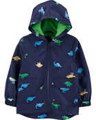 Dinosaur Color-Changing Raincoat, , hi-res