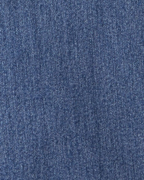Girls Mid-Rise Denim Pull-On Bootcut Jeans - Blue