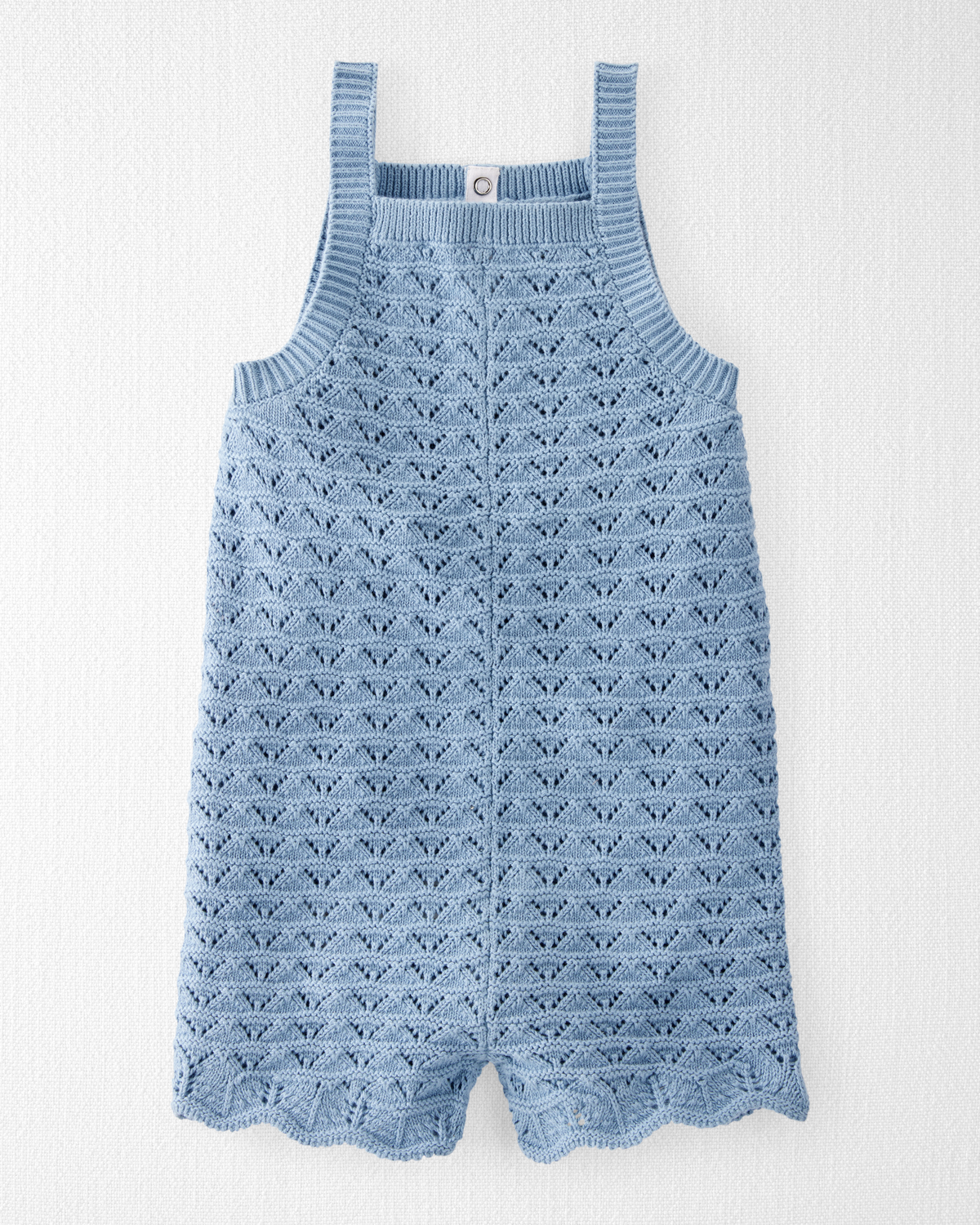 Toddler Organic Cotton Pointelle Romper - Little Planet
