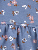 Baby Floral Snap-Up Cotton Sleep & Play
