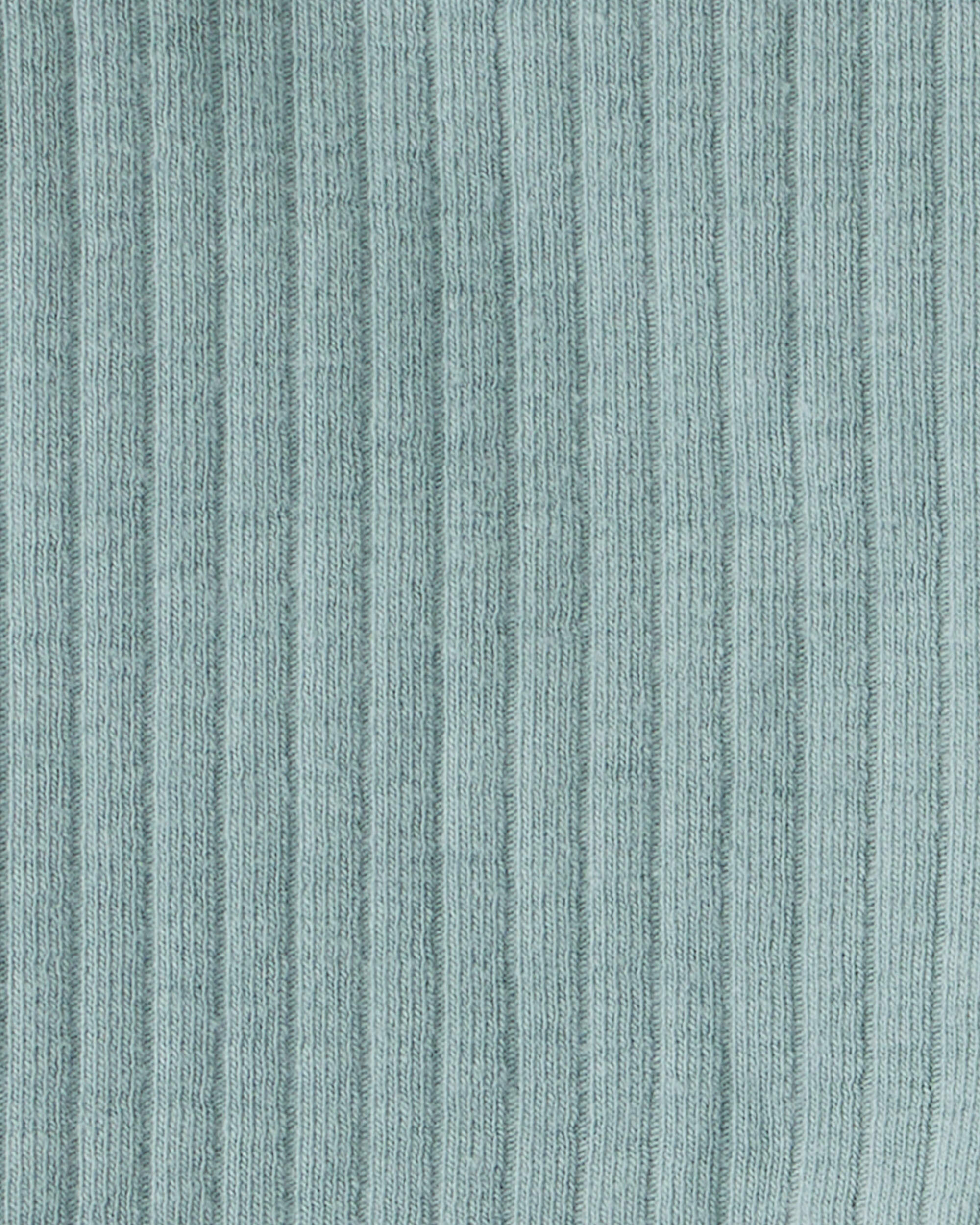 Baby Girl Cotton Flare Leggings - Green