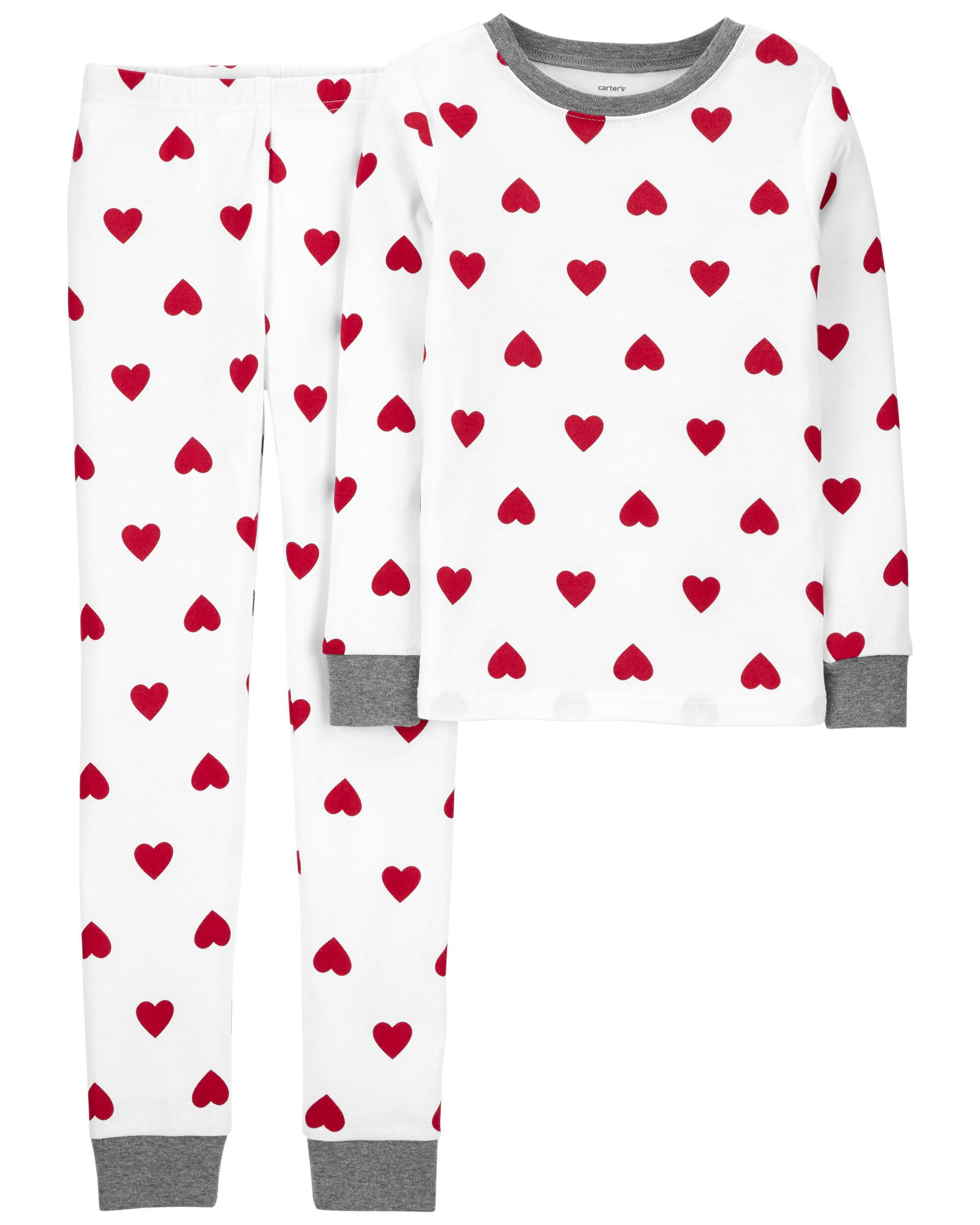 carters valentines pajamas