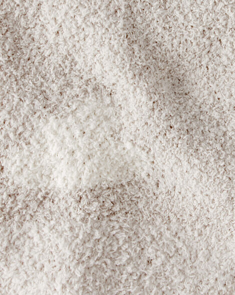 Product image 2 of Cloud Print Plush Blanket - Beige
