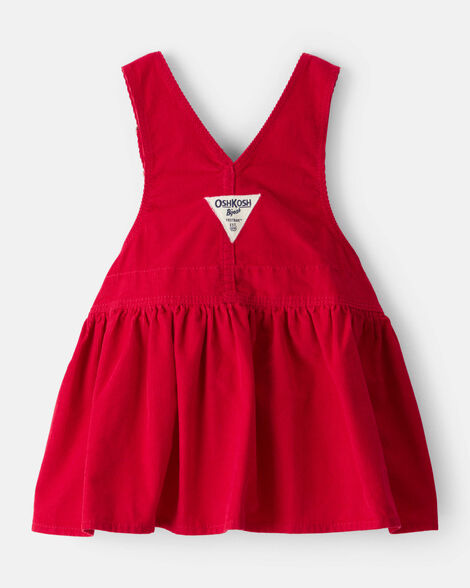 Baby Girl Corduroy Skirtall - Red