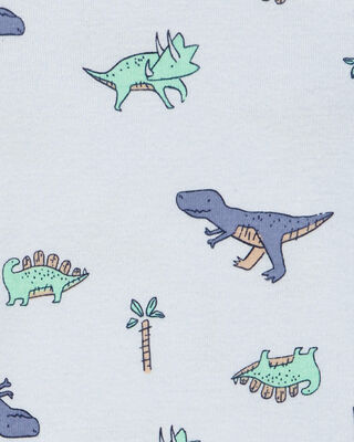 Product image 2 of Baby 5-Pack Dinosaur Short-Sleeve Bodysuits