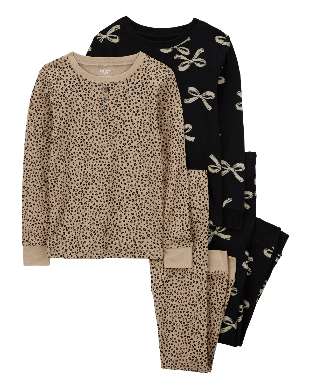 Carters leopard pajamas sale