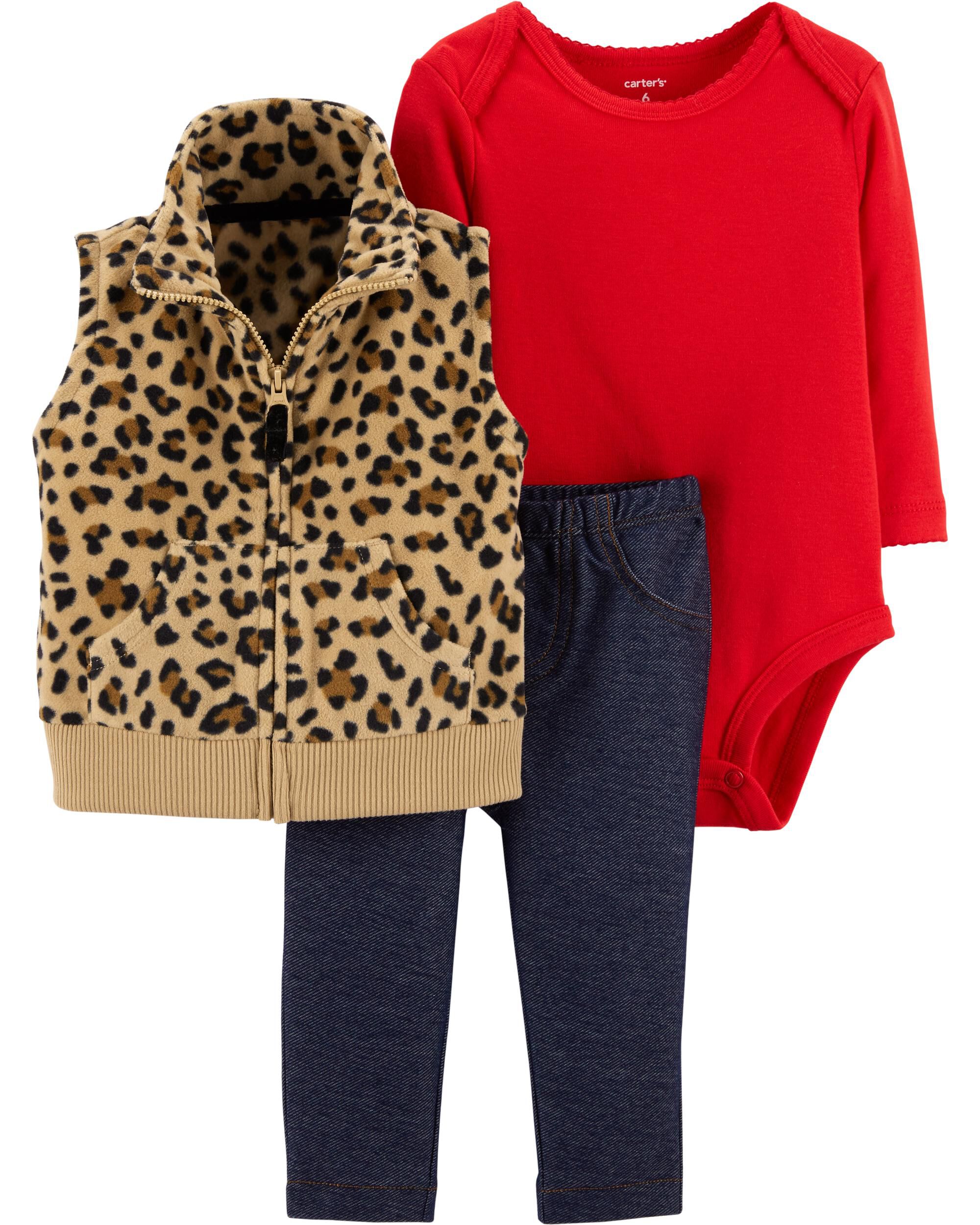 carters girls vest