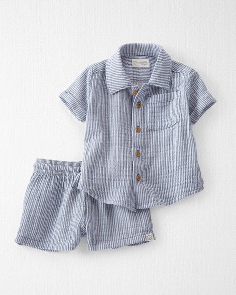  Product image 1 of Baby 2-Piece Organic Cotton Gauze Set