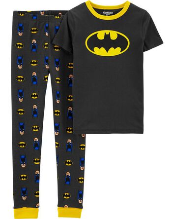 Kid 2-Piece Batman™ 100% Snug Fit Cotton Pajamas