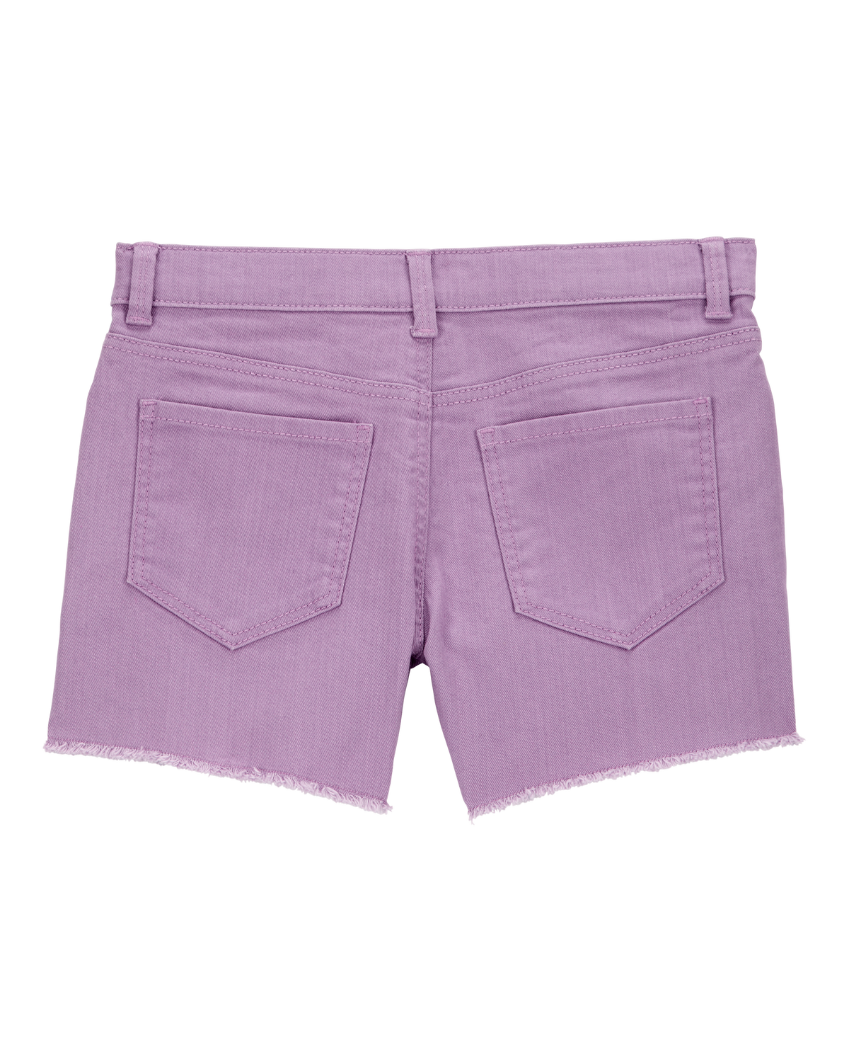 Kid Iconic Raw Hem Shorts - Purple - OshKosh | Carter's Kid Iconic Raw Hem Shorts - Purple - OshKosh | Carter's