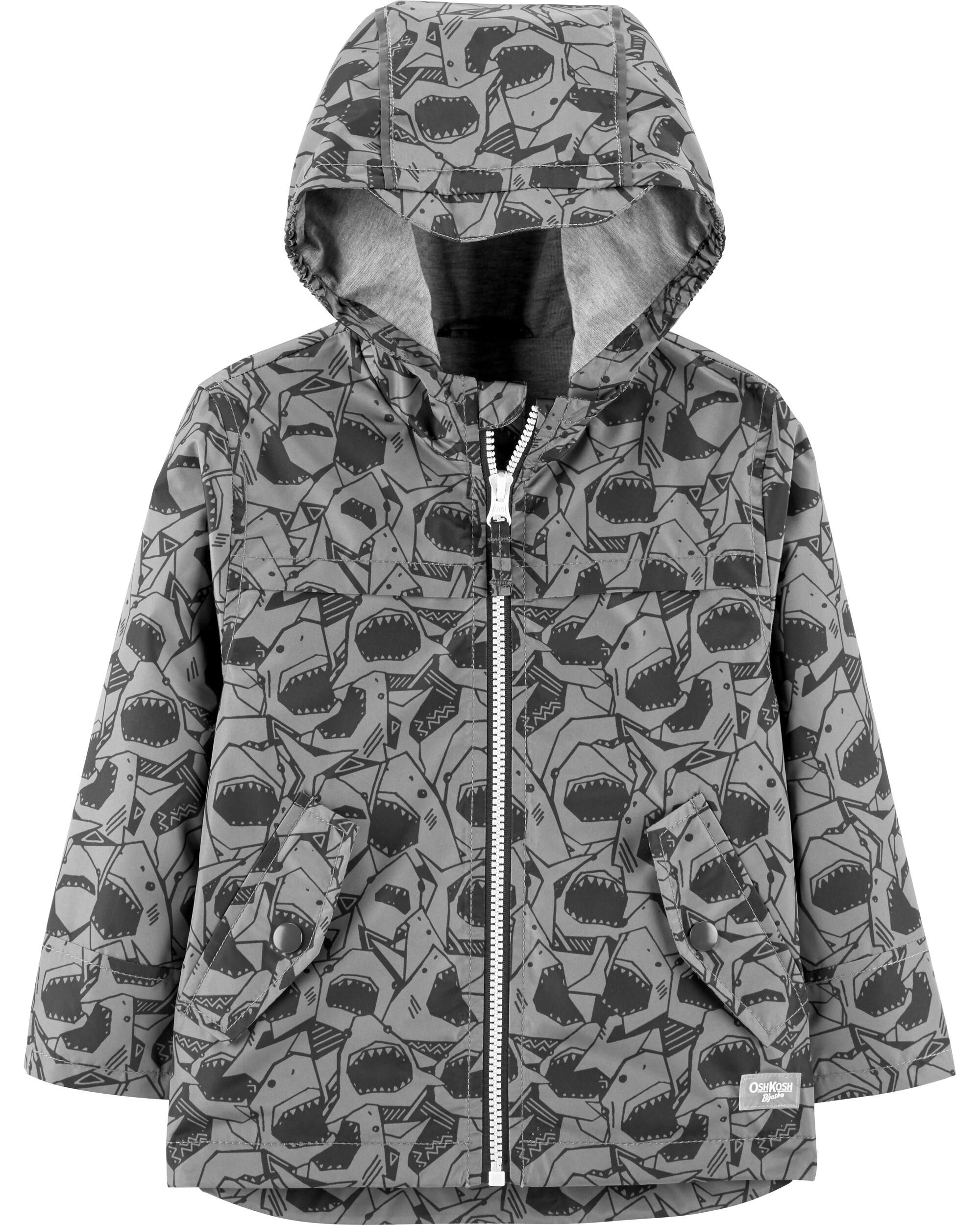 baby shark rain jacket