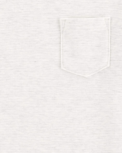  Product image 2 of Kid Short-Sleeve Pocket Tee - Light Grey