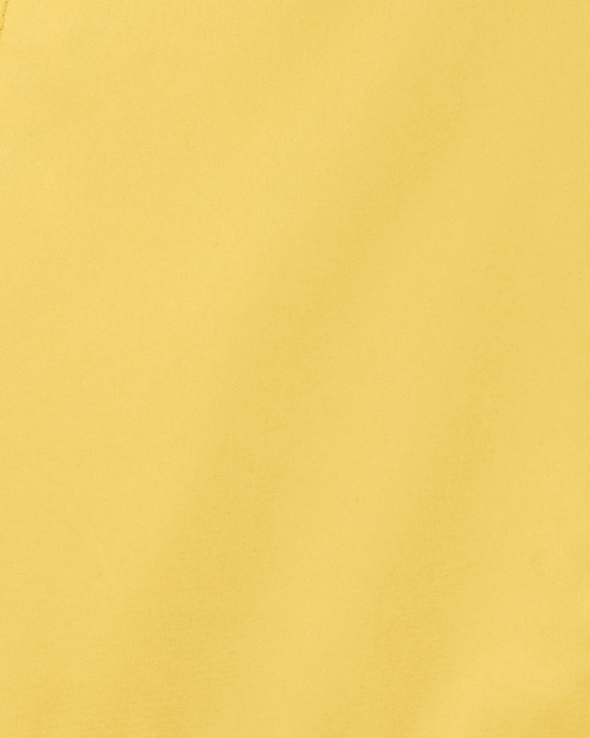 Toddler Solid Rain Jacket - Yellow
