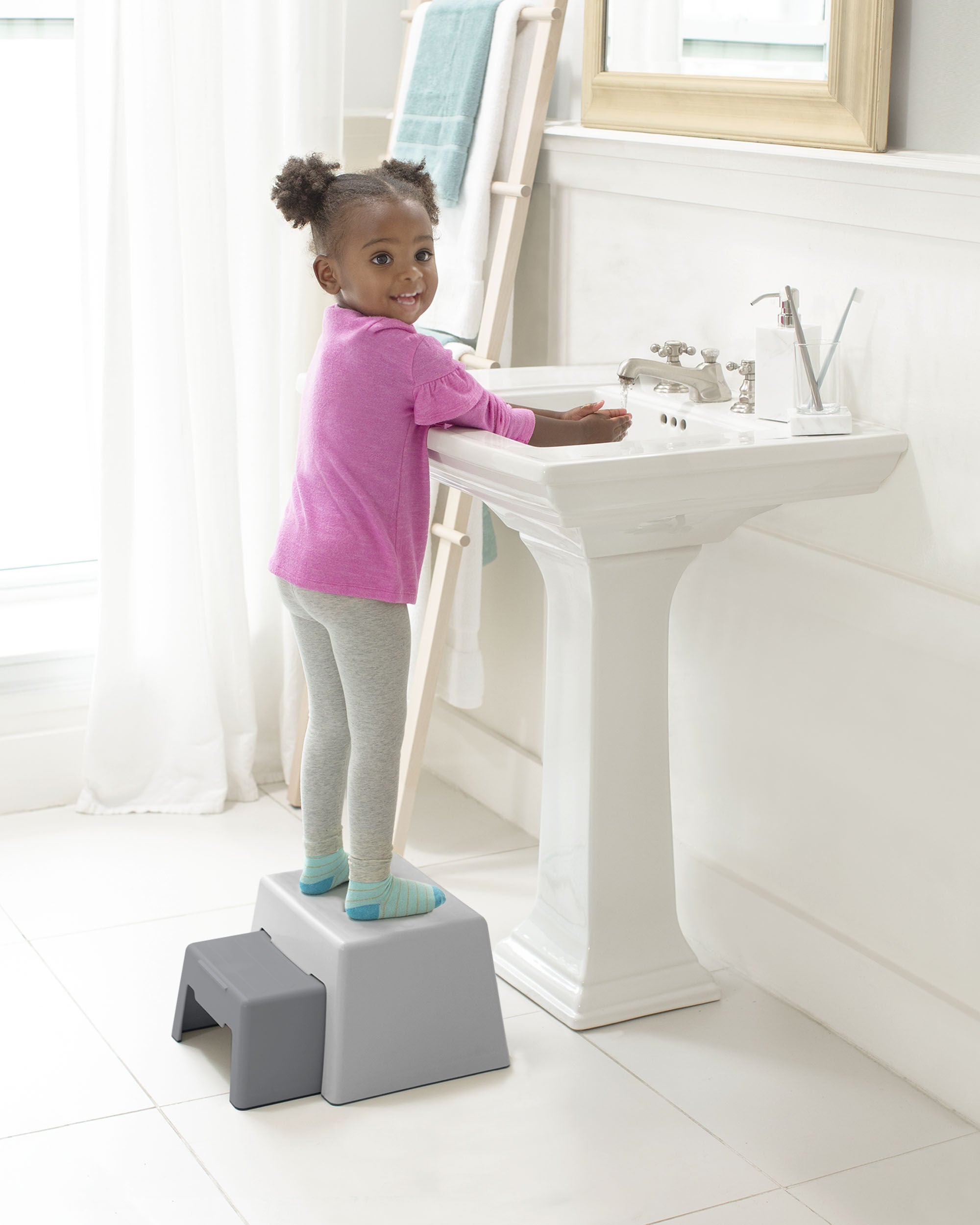 Double-Up Step Stool - Grey - Carter's | Carter's Double-Up Step Stool - Grey - Carter's | Carter's