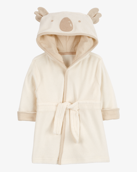 baby koala hooded terry robe