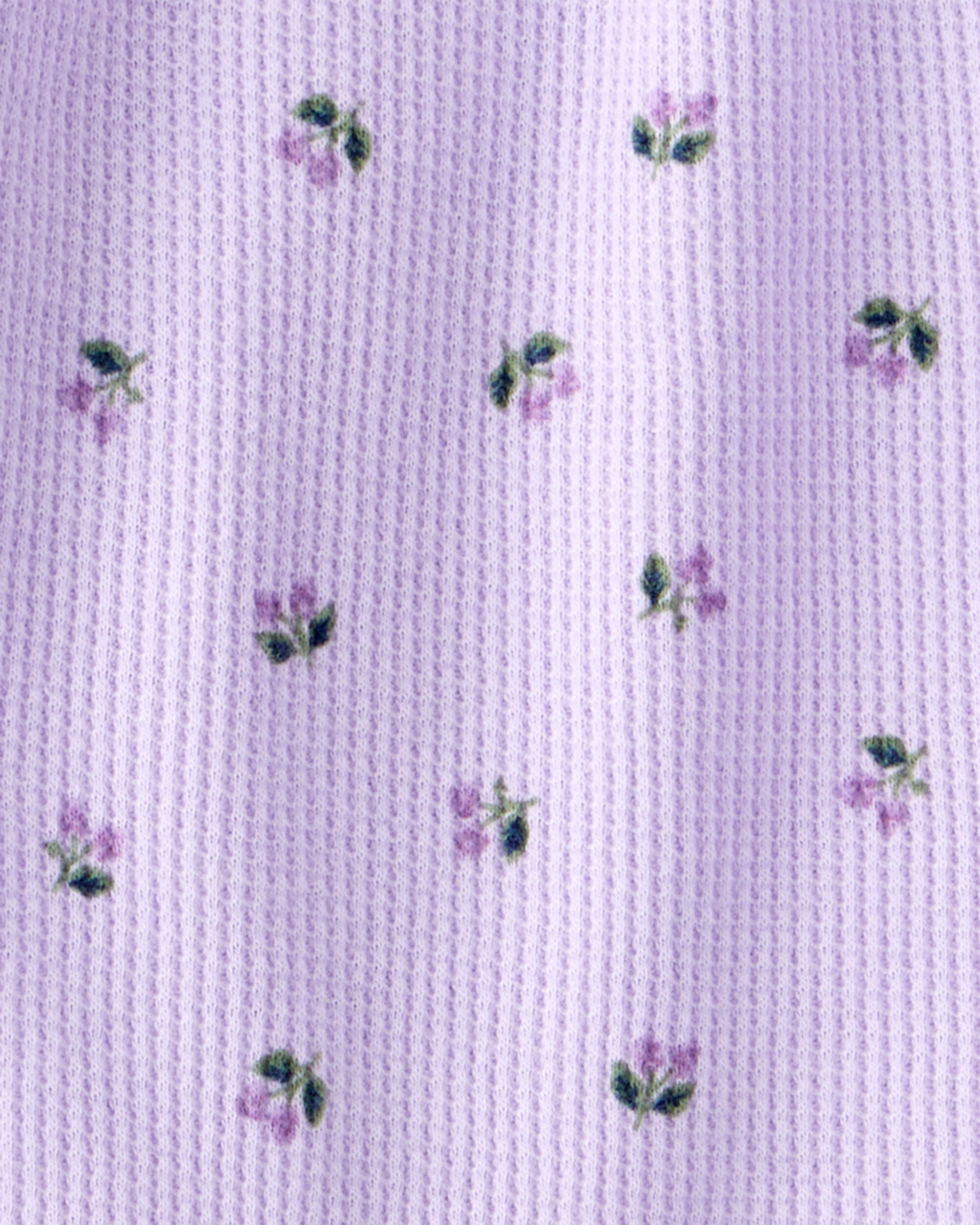 Baby 2-Piece Berry Print Bodysuit Pant Set - Purple