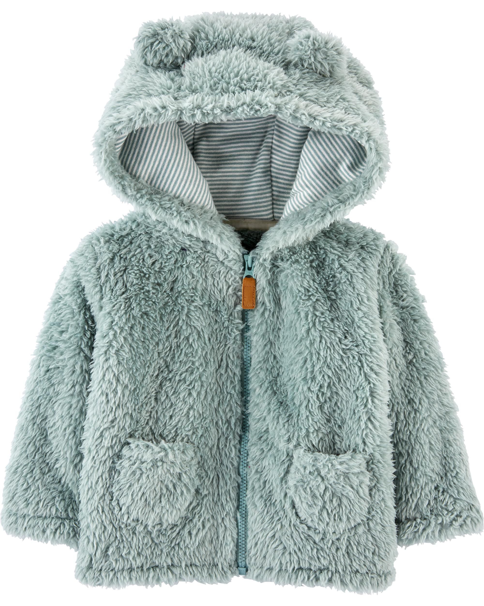 carter's sherpa hooded jacket