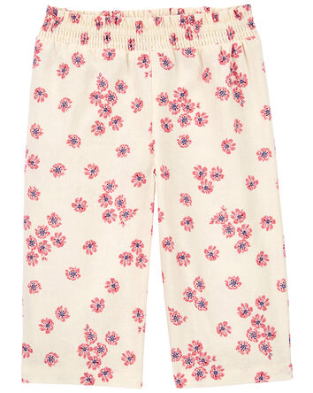 Baby Pull-On Floral LENZING™ ECOVERO™ Wide Leg Pants