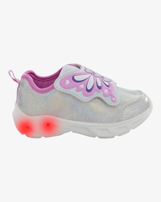 Product image 2 of Toddler Butterfly Light-Up Sneakers