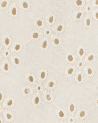 Product image 2 of Baby Solid Cotton Dress - Cream