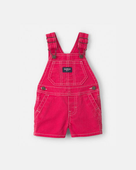 Baby Twill Shortall - Red