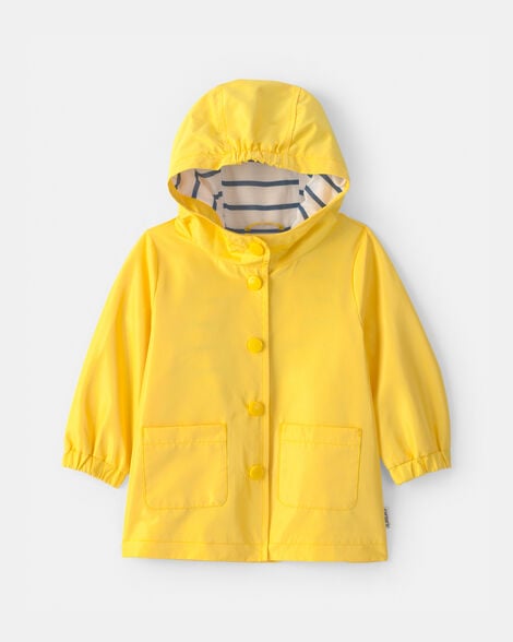 baby boy raincoat - yellow