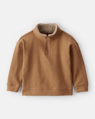 Boys Quarterzip Pullover - Green