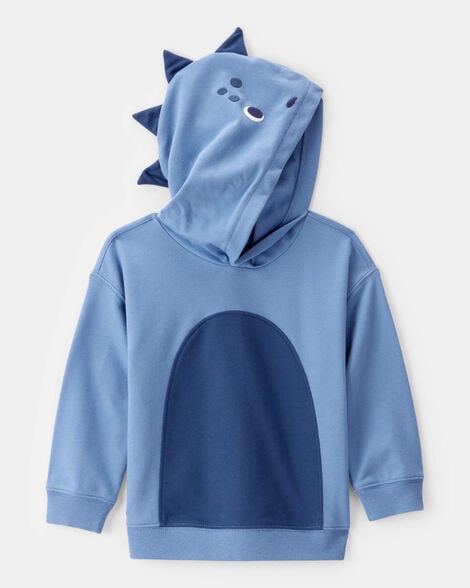 Product image 1 of Toddler Boy Dinosaur Costume Hoodie - Blue