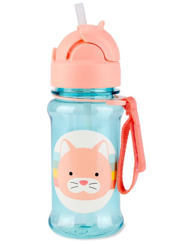 Product image 1 of ZOO Straw Bottle With Tritan™ Renew - Cat