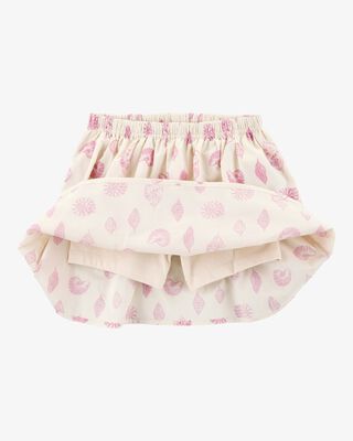Product image 2 of Kid 2-Piece Sleeveless Tank & Seashell Skort Set - Purple/Grey