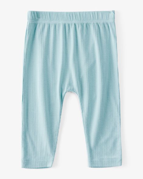  Product image 2 of Baby Boy 2-Pack PurelySoft Pull-On Pants - Blue/Ivory