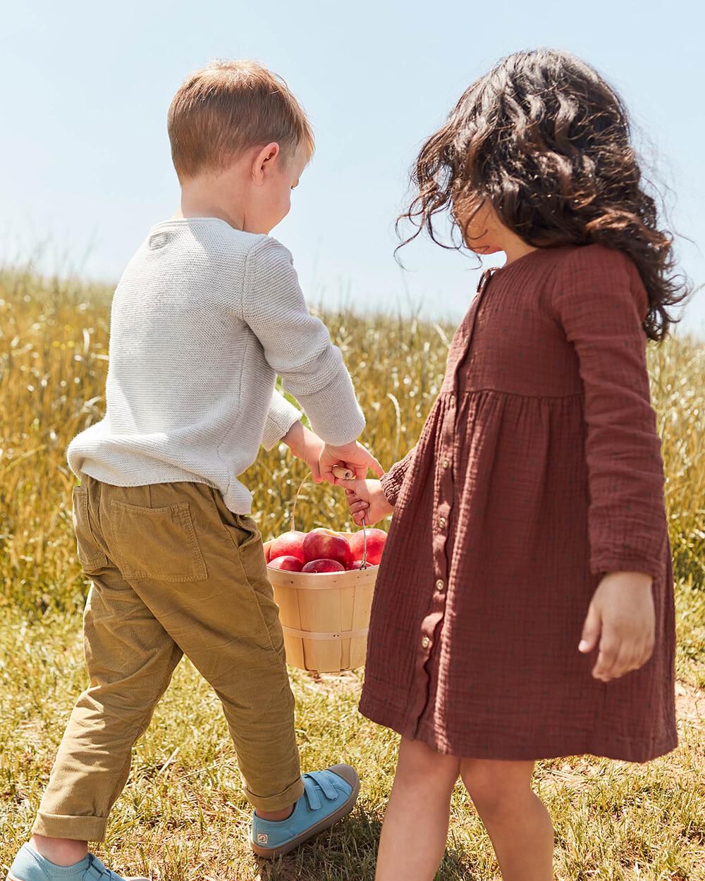 Toddler Organic Cotton Knit Sweater