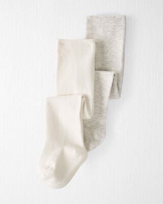 Product image 1 of Baby 2-Pack Tights Made with Organic Cotton
