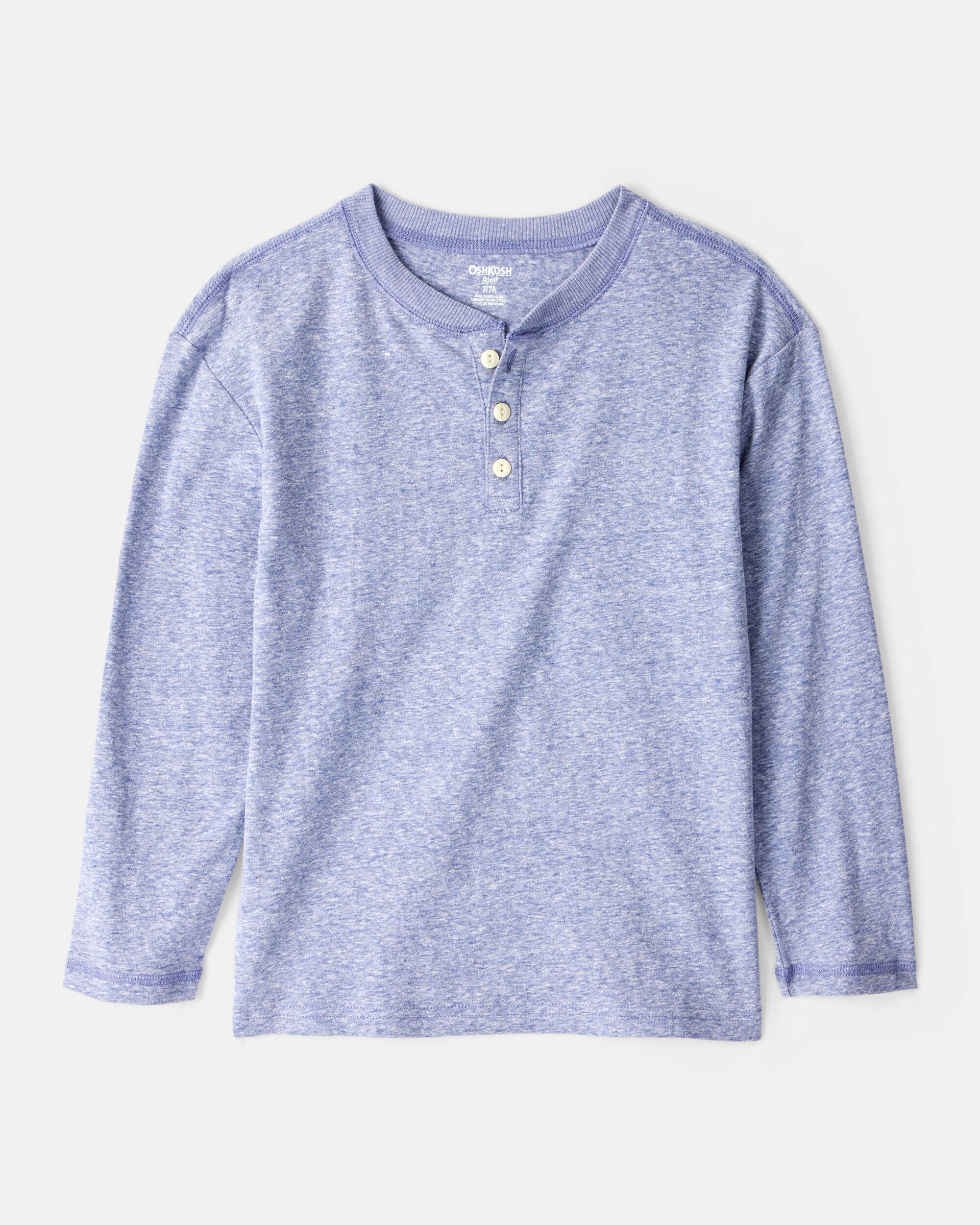 トップス Henley Freewheelers Henley Neck Long Sleeve Shirt – BROGUE