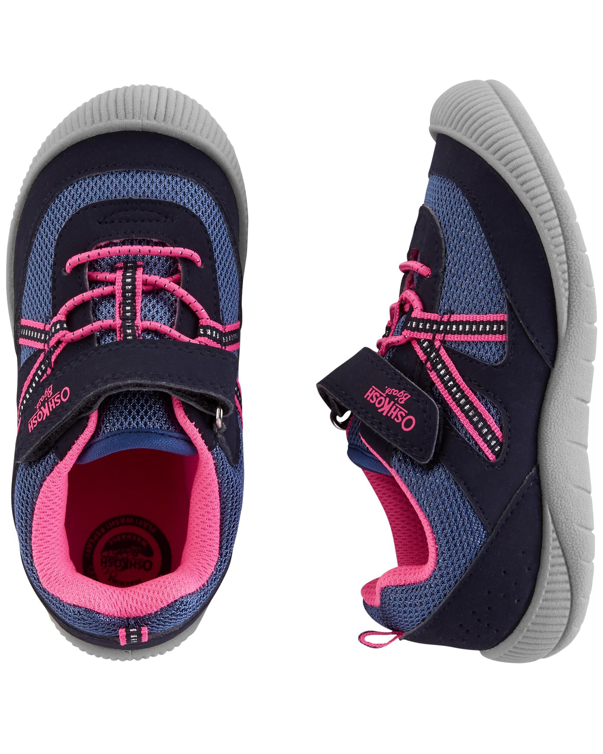 Bump toe athletic sneakers