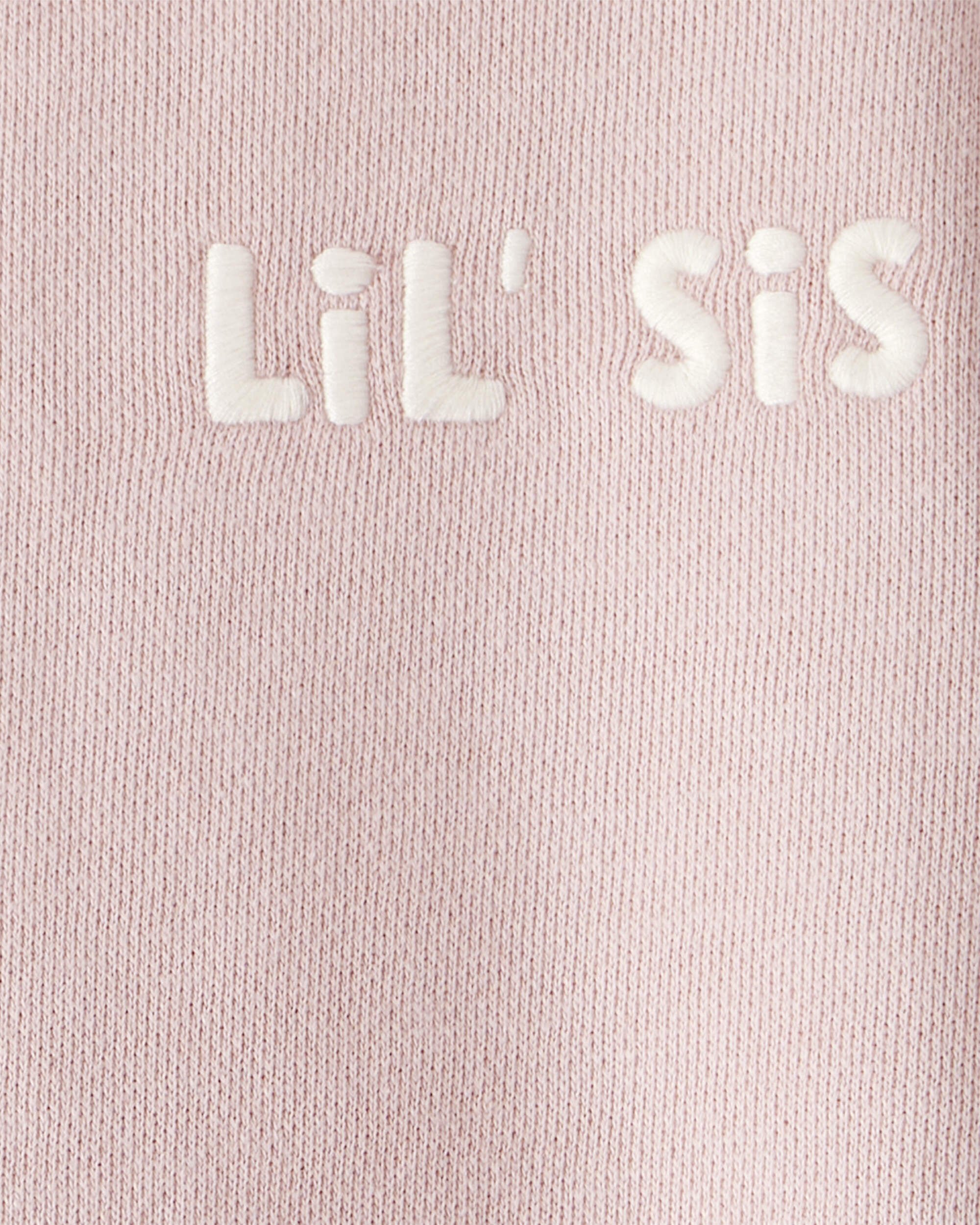 Baby Organic Cotton Lil' Sis Bubble