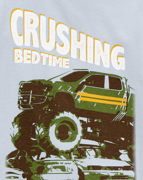 Product image 2 of Kid 4-Piece Monster Truck 100% Snug Fit Cotton Pajamas