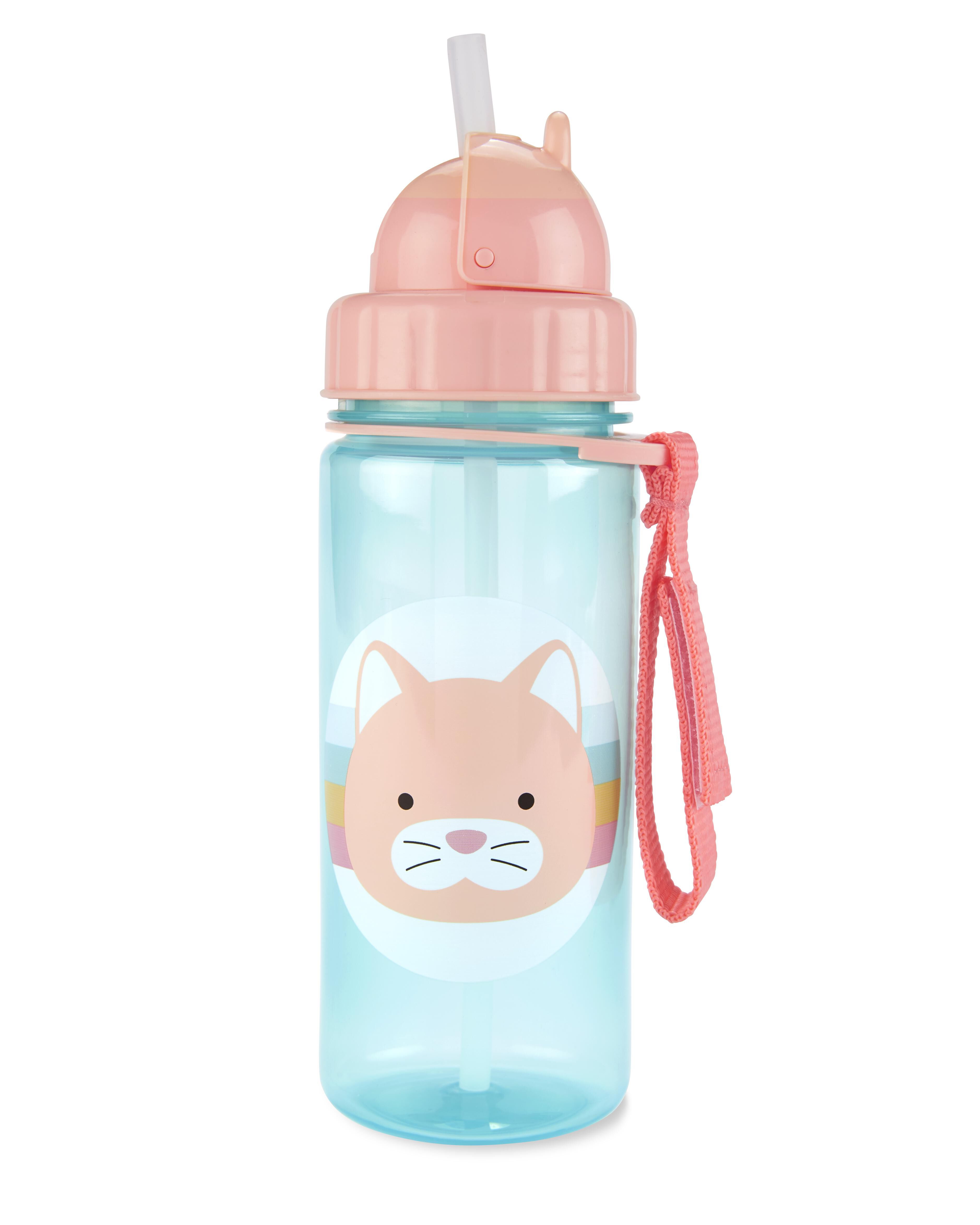 Zoo Straw Bottle 13 Oz Cat Skip Hop Carter s