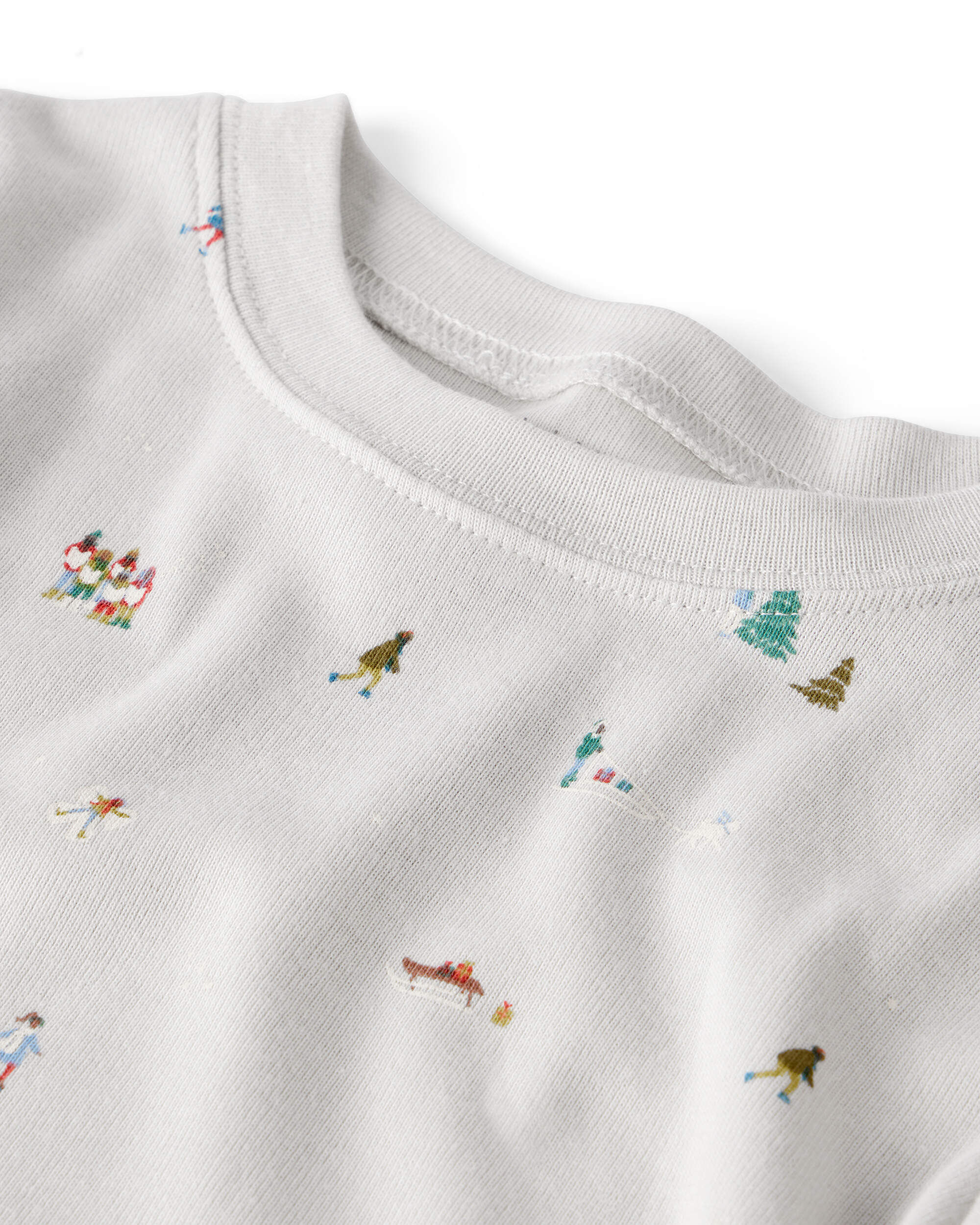 Toddler Organic Cotton Pajamas Frosted Trail Print