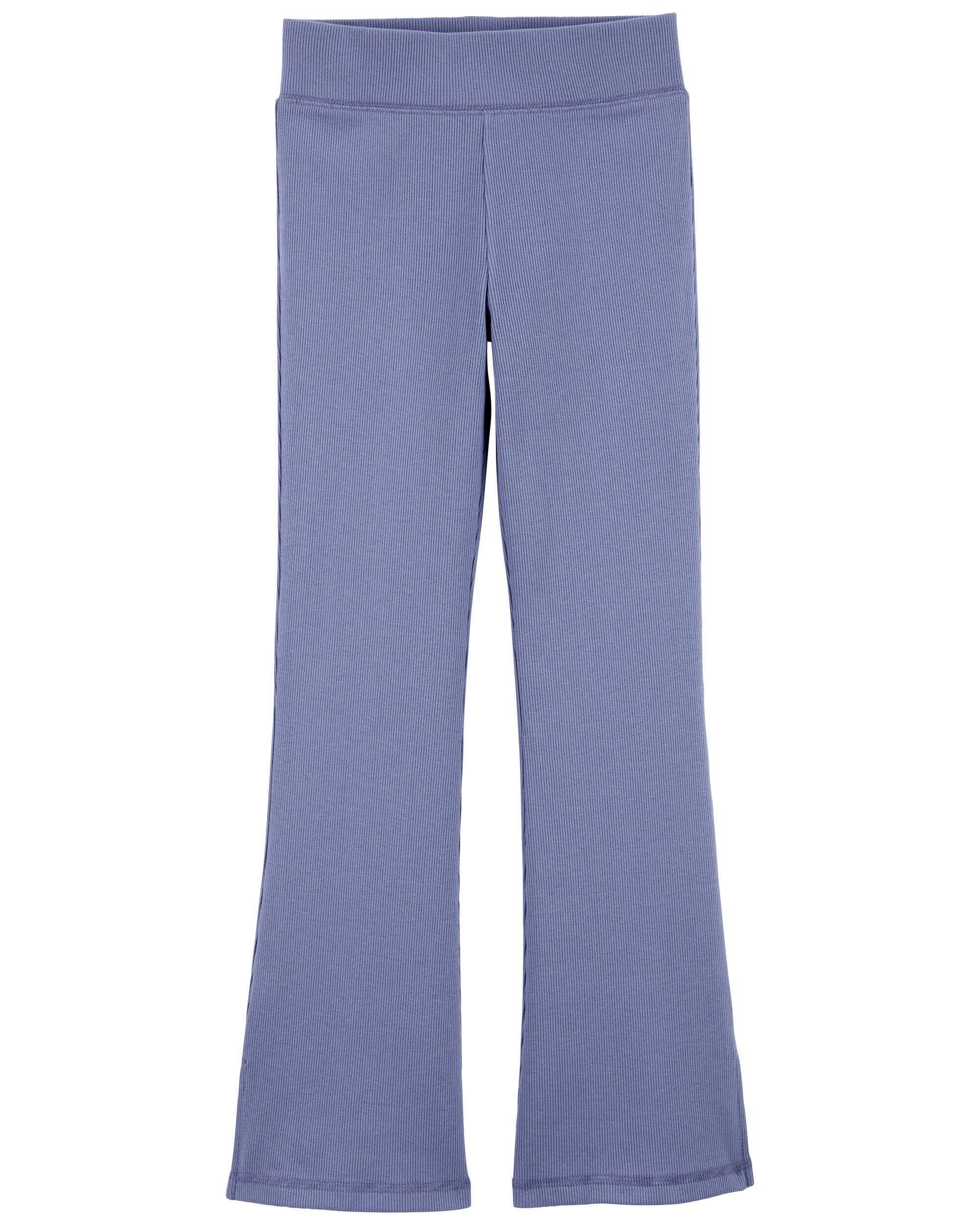 Kid High-Rise Ribbed Flare Pants - OshKosh | Carter's