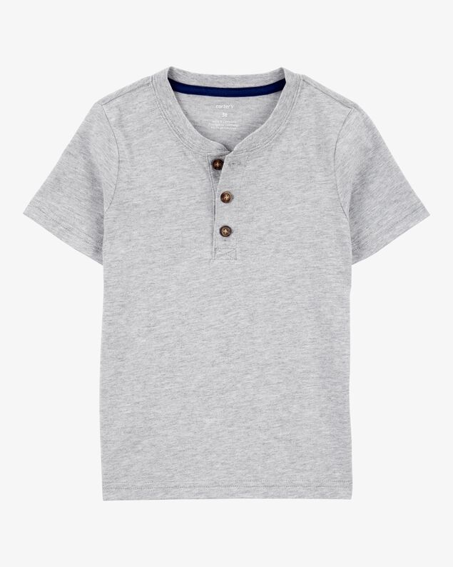 Product image 1 of Baby Short-Sleeve Henley Tee