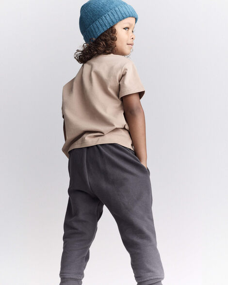 Toddler Short-Sleeve Relaxed Tee - Mauve