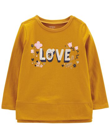 Toddler Love Is The Answer Graphic Tee