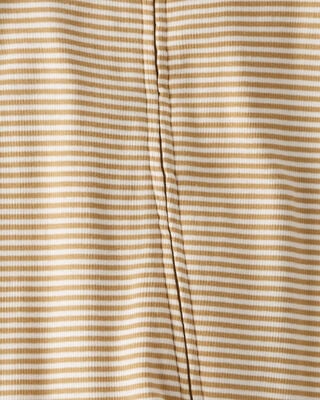 Product image 2 of Baby Organic Cotton Rib Sleep & Play Pajamas in Stripes