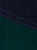 Green/Navy - Baby Soft Corduroy Overalls, Selected