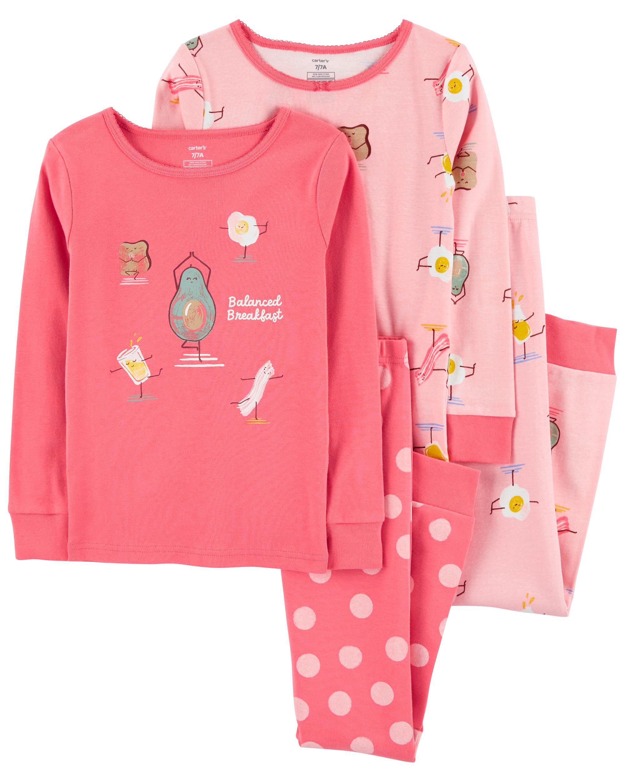 carters long sleeve pajamas