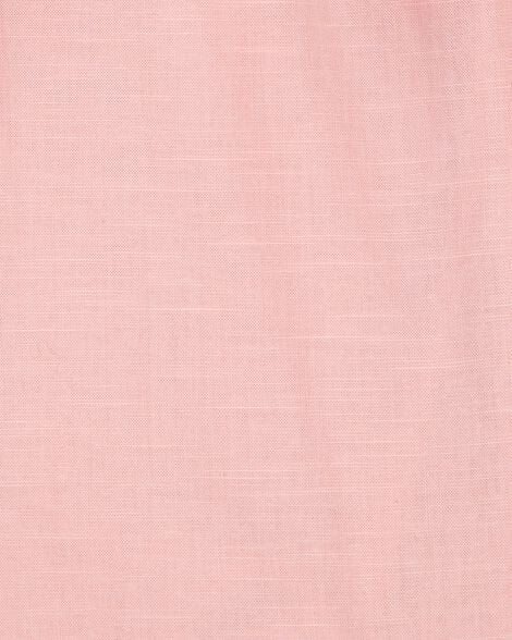 Product image 2 of Baby 2-Piece Button-Front Tank & Pull-On Pant Set - Pink