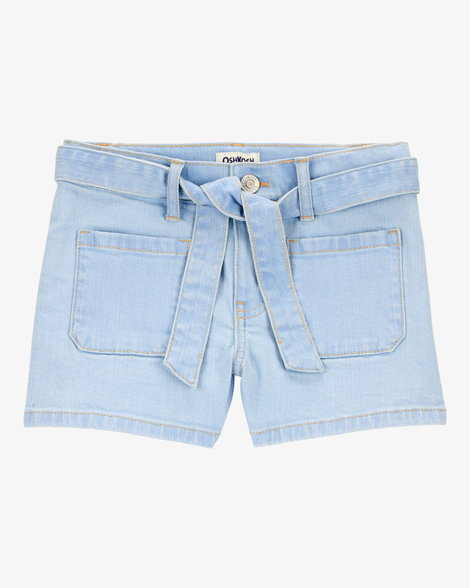 Kid Iconic Denim Shorts - Blue