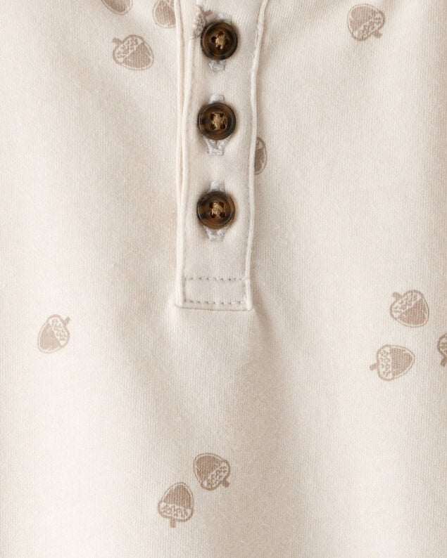Product image 2 of Toddler Boy Acorn Short-Sleeve Tee - Ivory
